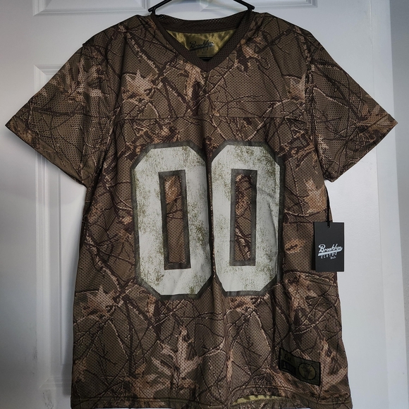 Brooklyn Cloth Other - Brooklyn Cloth Brown Camo Men's Jersey